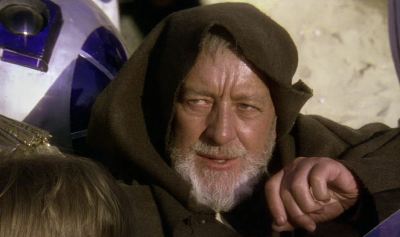 Ben Kenobi: 'These aren't the droids you're looking for.'